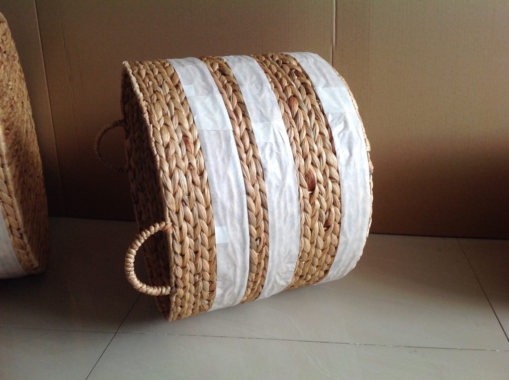 How To Paint a Water Hyacinth Baskets? How To Paint a Water Hyacinth