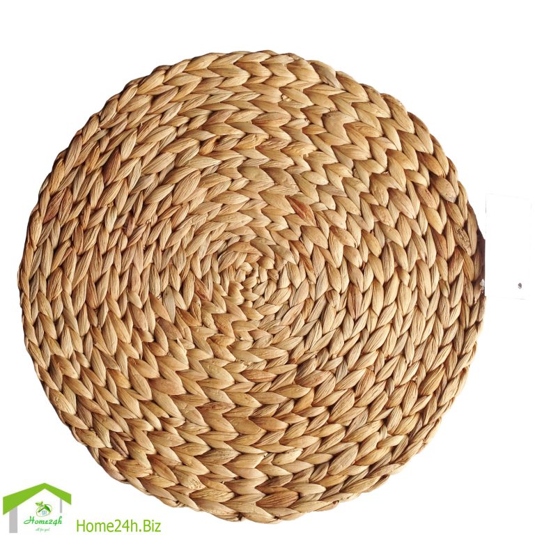 Water Hyacinth Mats D38cm Seagrass Handmade weaving Mats