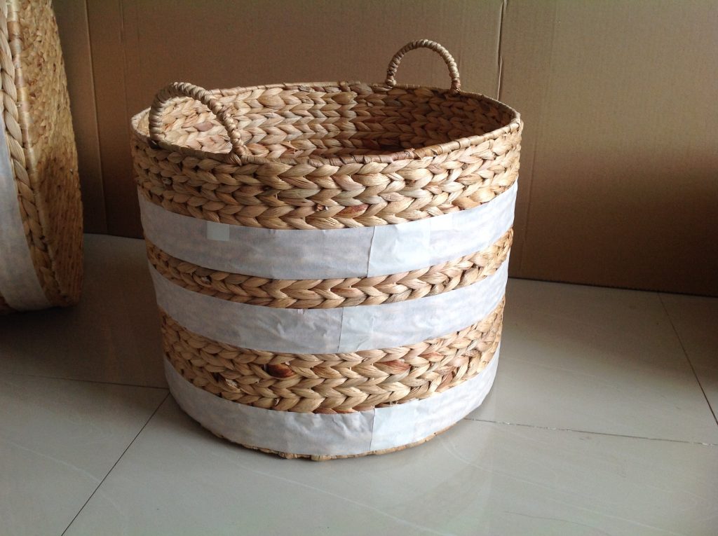 How To Paint a Water Hyacinth Baskets? How To Paint a Water Hyacinth