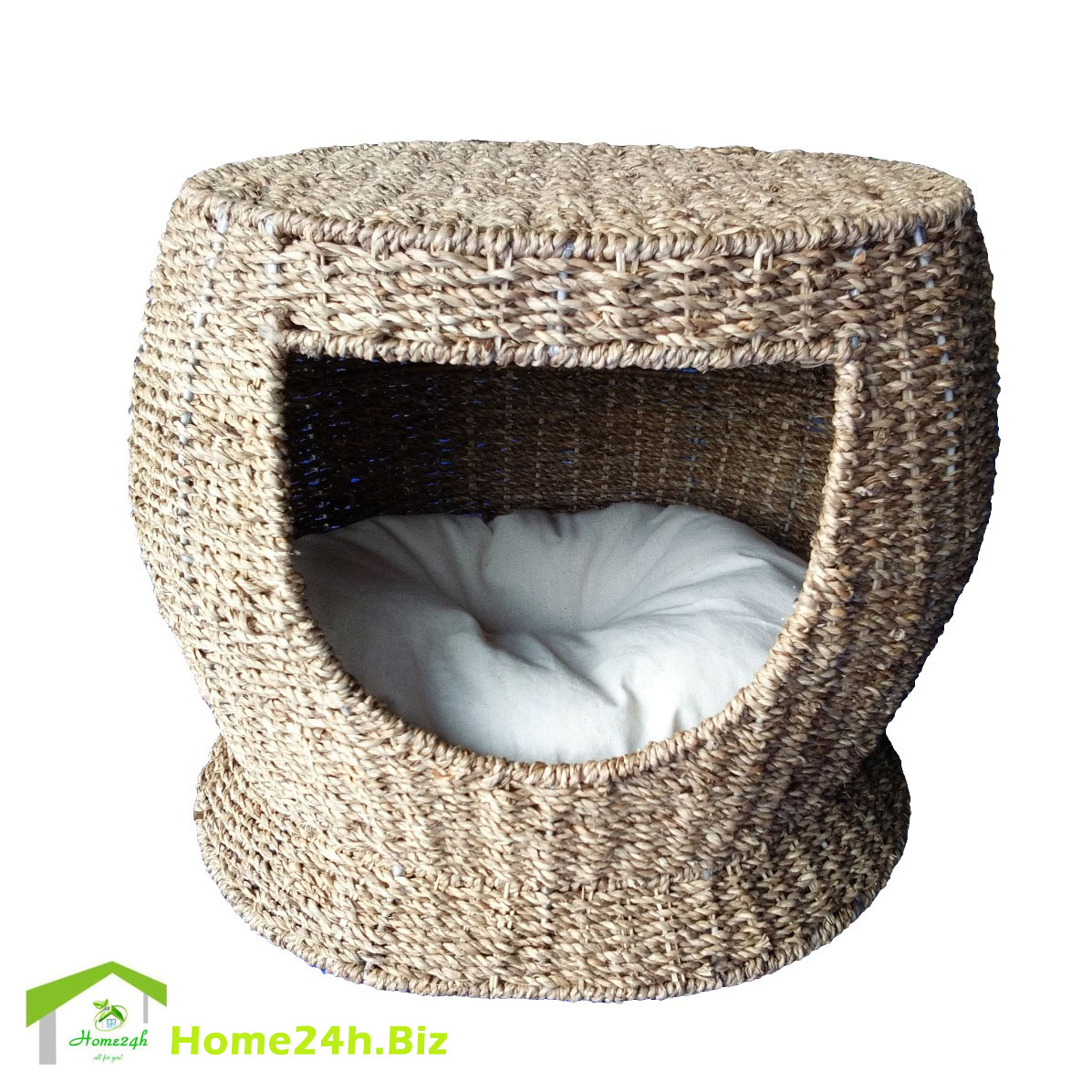 seagrass cat bed